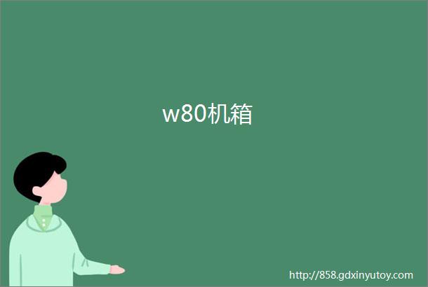 w80机箱