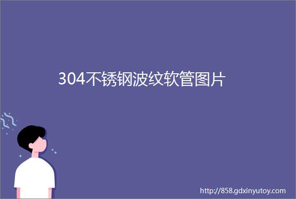 304不锈钢波纹软管图片